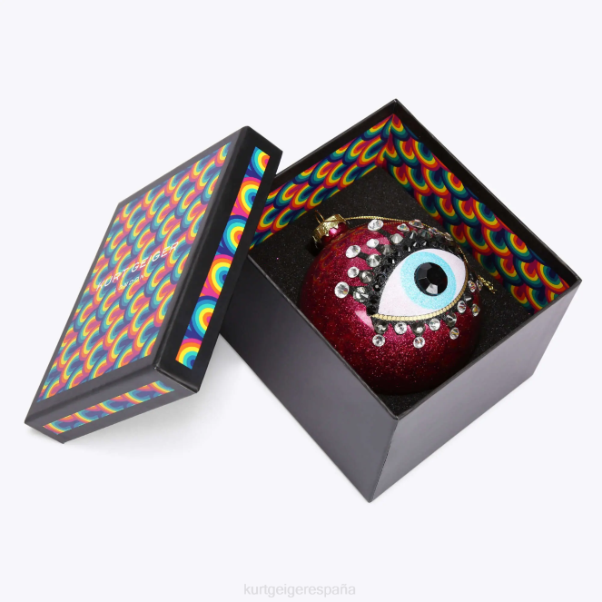 Kurt Geiger mujer adorno navideño del ojo de londres 2LPR503 | accesorios fucsia